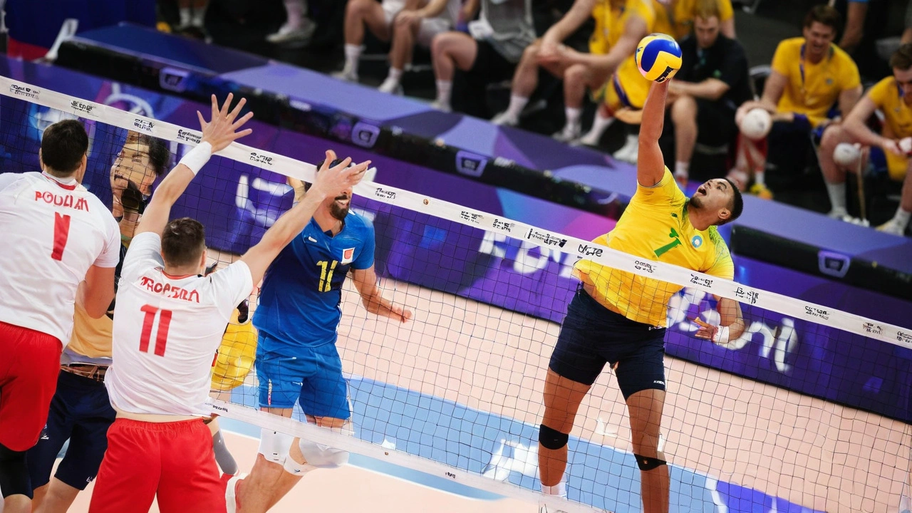 Derrota do Brasil no Vôlei Masculino: Desafios nas Olimpíadas de Paris 2024