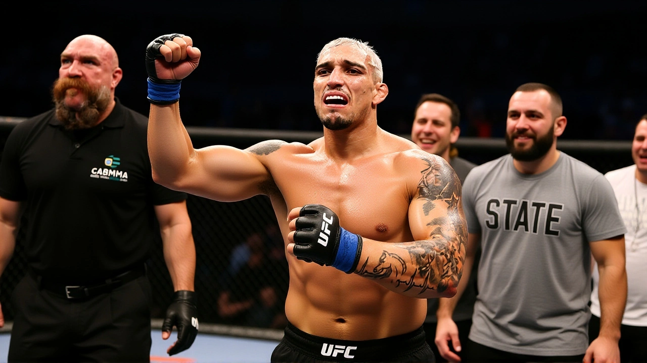 Charles Oliveira estreia no Rio em UFC Fight Night contra Mateusz Gamrot