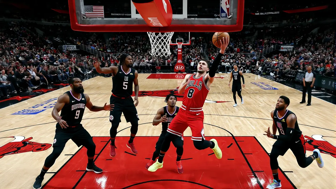 Zach LaVine marca 35 pontos e leva Bulls a vitória sobre Clippers em Los Angeles