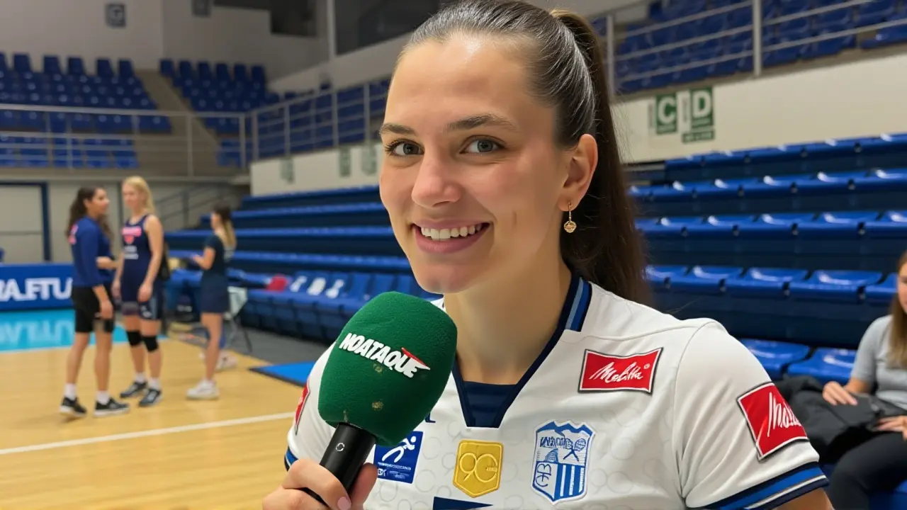 Júlia Kudiess brilha na Superliga: atacante se destaca no voleibol feminino
